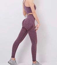 Load image into Gallery viewer, PREMIUM QUALITY RTA WOMEN HIGHT WAIST SEAMLESS FITNESS SET