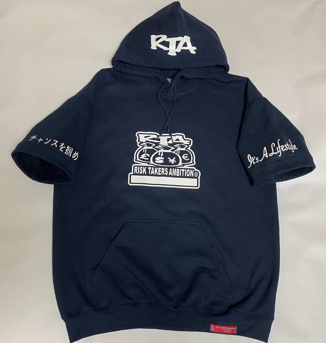 PREMIUM QUALITY EXCLUSIVE RTA SHORT SLEEVE HOODIE